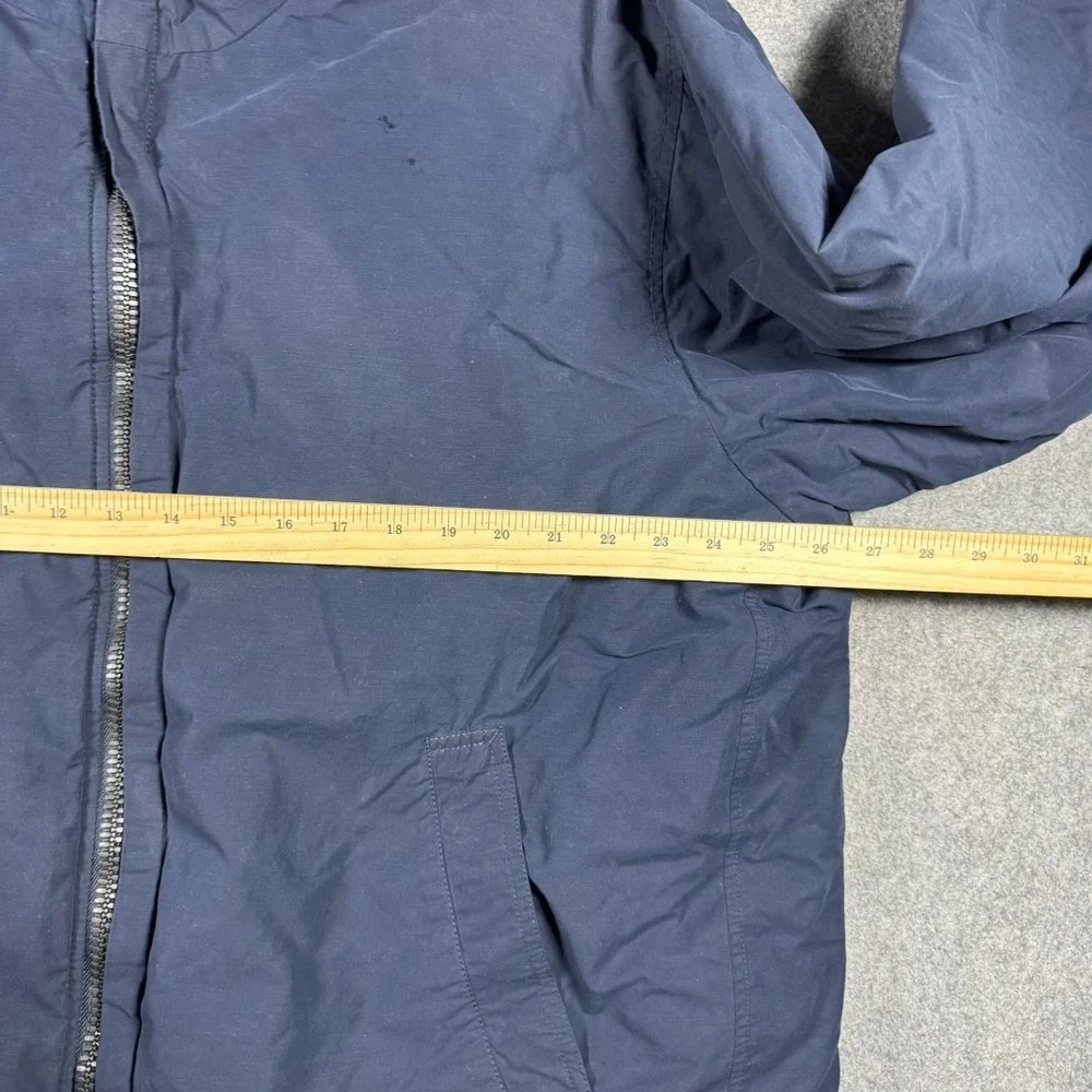 Polo Ralph Lauren Mens‎ XXL Navy Blue Full Zip Cotton Nylon Puffer Jacket Bomber